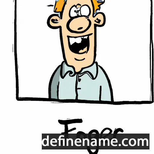 cartoon of the name Jorg