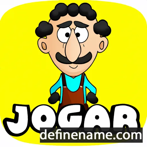 cartoon of the name Jorga