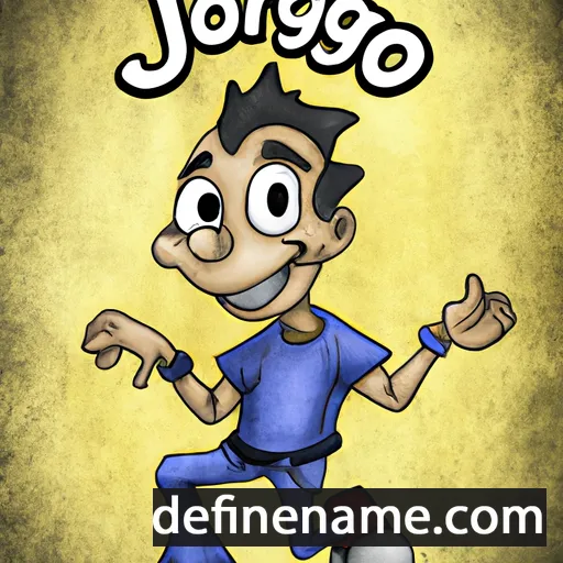 Jorgino cartoon