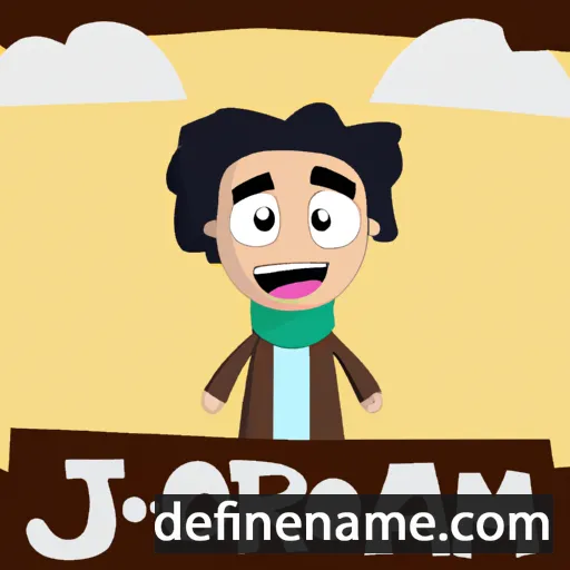 cartoon of the name Joriam