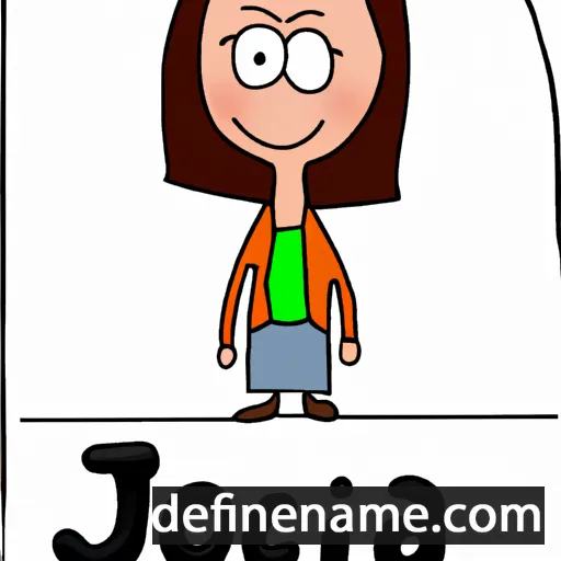 cartoon of the name Jorica