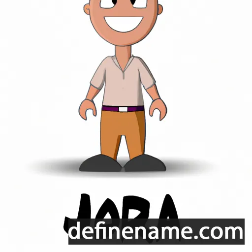 cartoon of the name Jorida