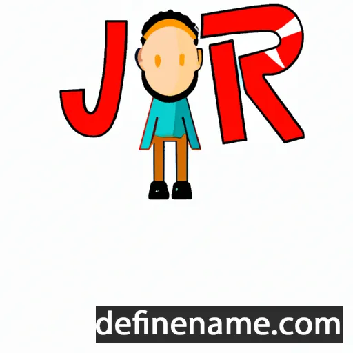 cartoon of the name Jorj