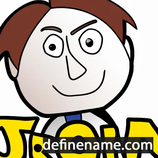 cartoon of the name Jorn