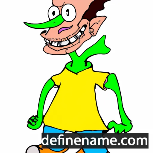 cartoon of the name Jornet