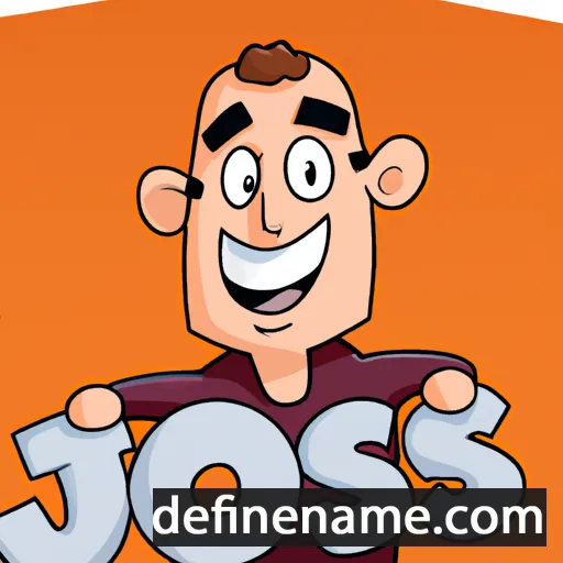 cartoon of the name Jos