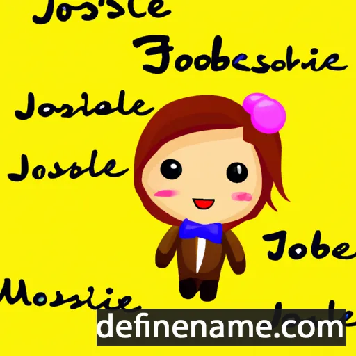 cartoon of the name Josebiñe