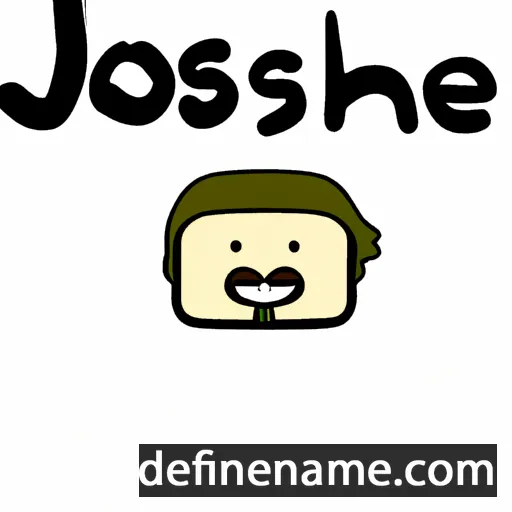 cartoon of the name Josech