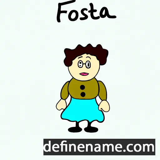 cartoon of the name Joseffa