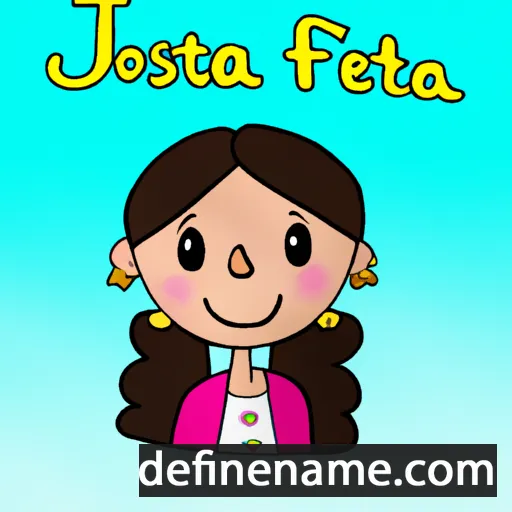 cartoon of the name Josefita