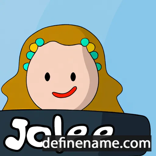 cartoon of the name Joselien