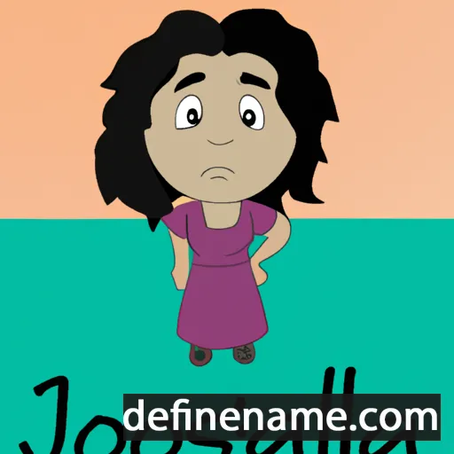 cartoon of the name Joselina