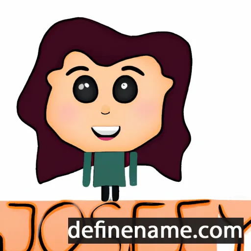 cartoon of the name Josely