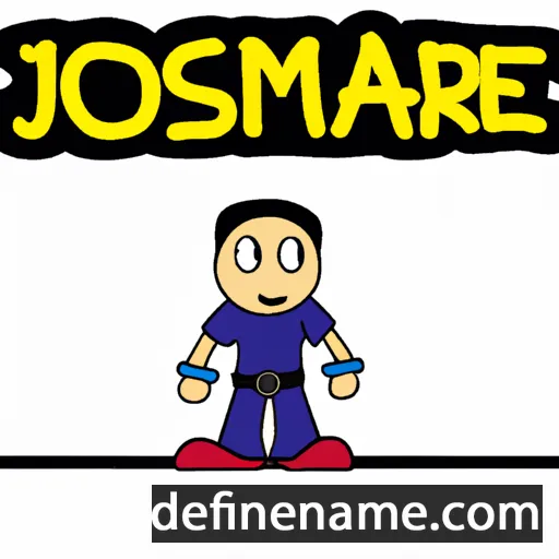 cartoon of the name Josemar