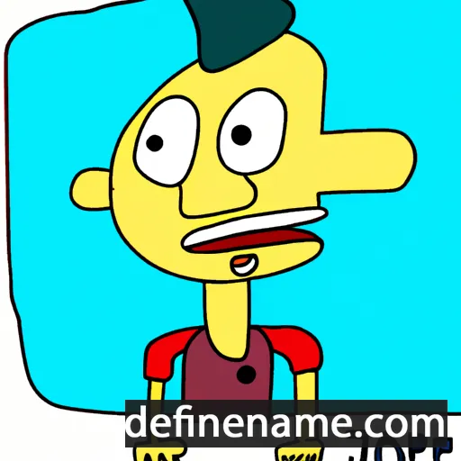 cartoon of the name Josepin