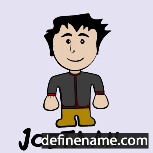 cartoon of the name Josivan