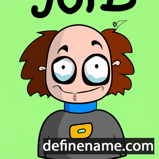 cartoon of the name Jóð