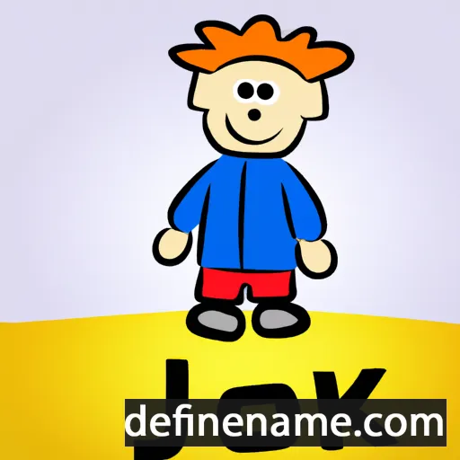 cartoon of the name Józik