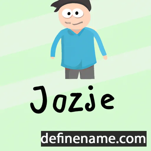 cartoon of the name Józsué