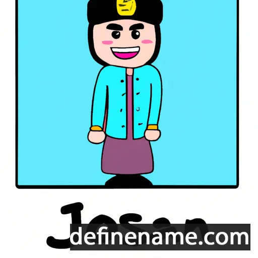 cartoon of the name Jossan