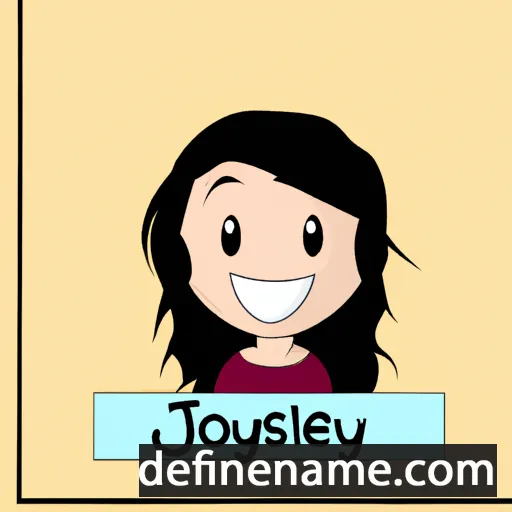 cartoon of the name Josselyn