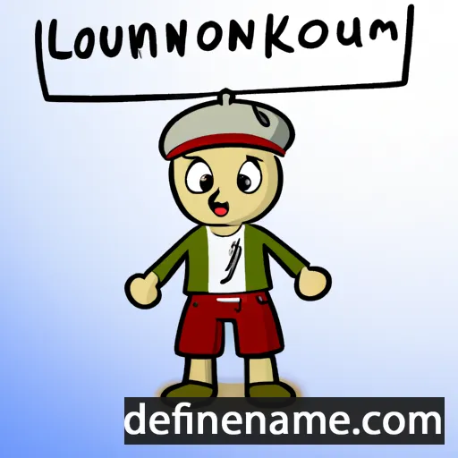 cartoon of the name Joukamoinen