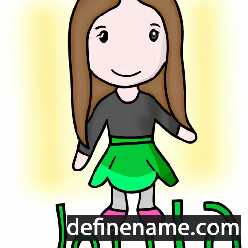 cartoon of the name Joulia