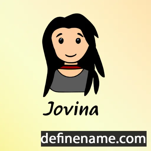 Jovina cartoon