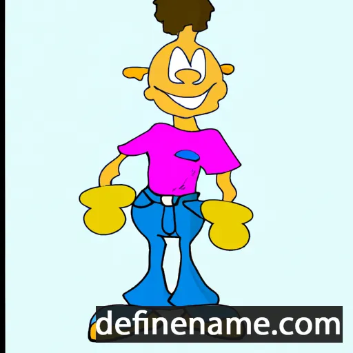 cartoon of the name Joviniano