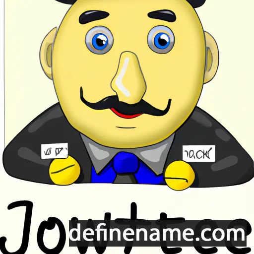 cartoon of the name Jowett