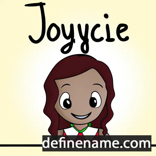 Joycelyne cartoon