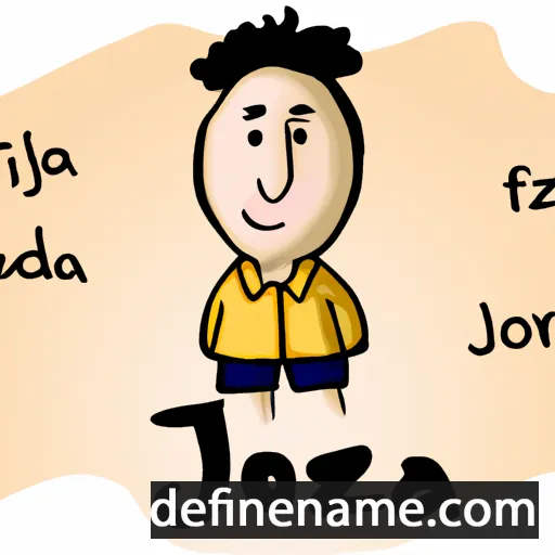 cartoon of the name Joža