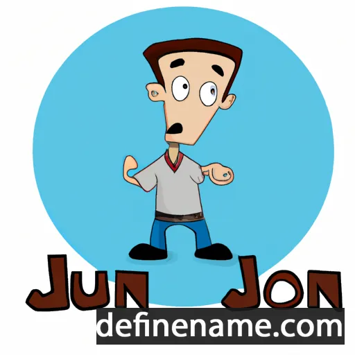 cartoon of the name Juanjo