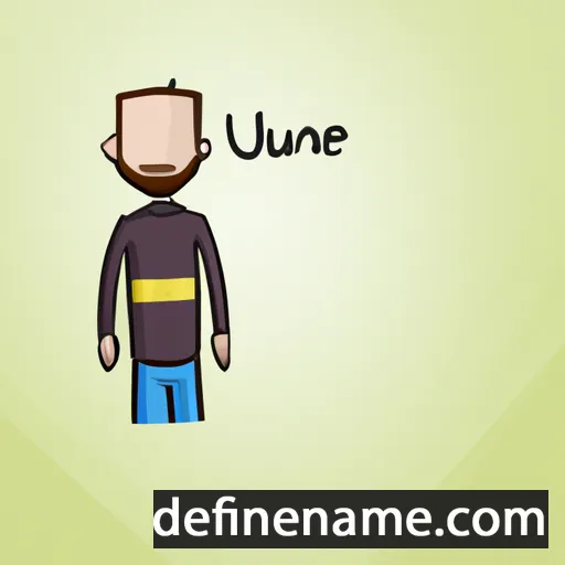 cartoon of the name Juarne