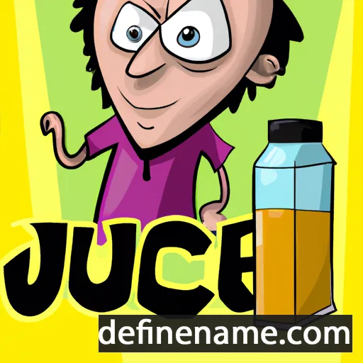 cartoon of the name Juçe