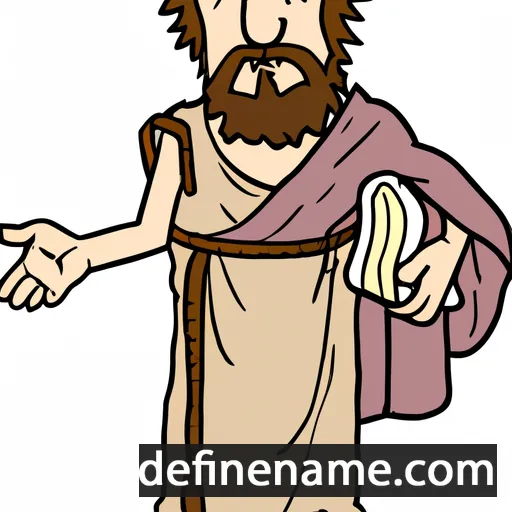 cartoon of the name Judas-not-iscariot