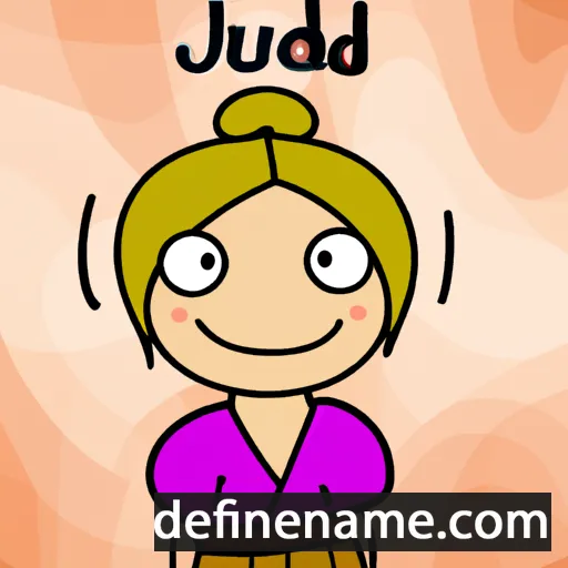 Juditi cartoon