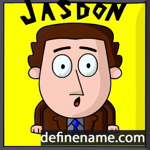 cartoon of the name Judson