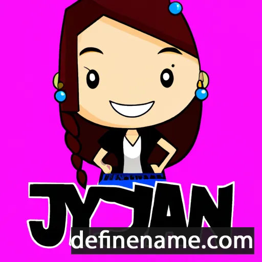 cartoon of the name Judyann