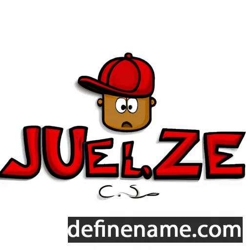 cartoon of the name Juelz