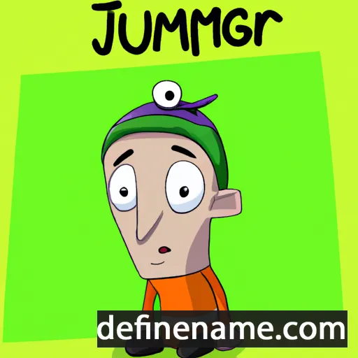 cartoon of the name Jugomir