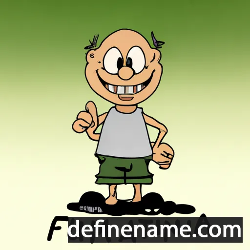 cartoon of the name Juhamatti