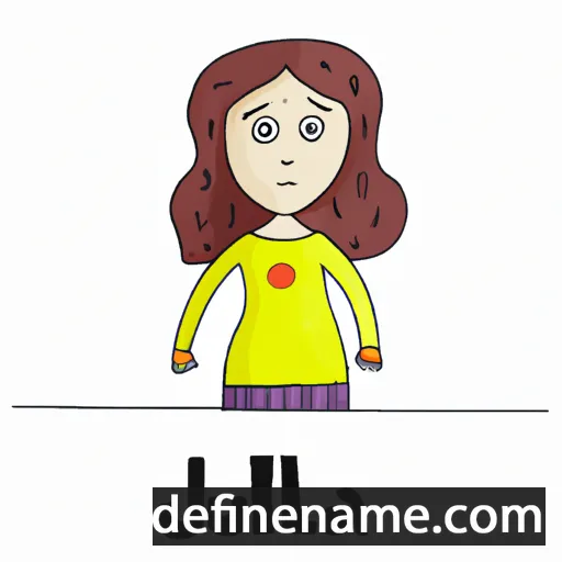 cartoon of the name Julena