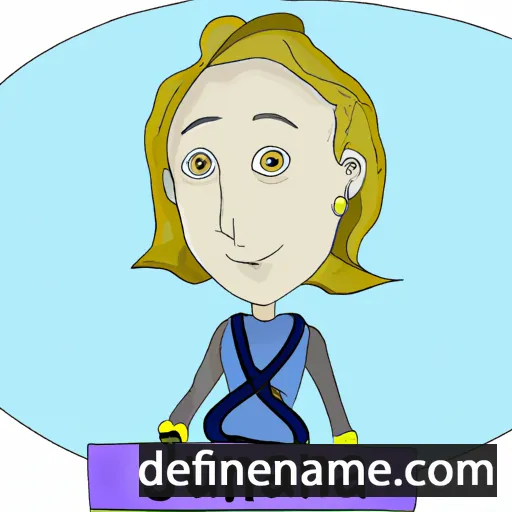 cartoon of the name Juliaanna