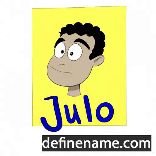 Juliô cartoon