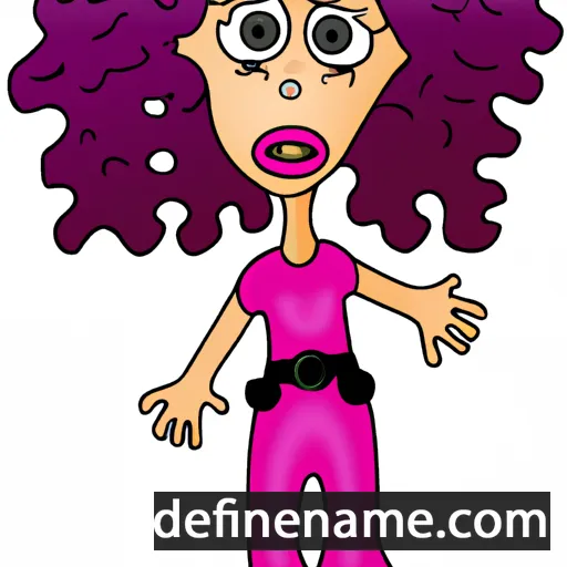 cartoon of the name Juliza