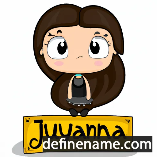 Julyanna cartoon