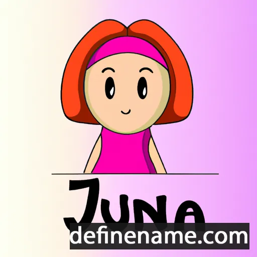 Juna cartoon