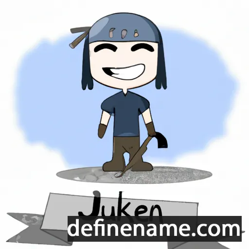 cartoon of the name Juneau