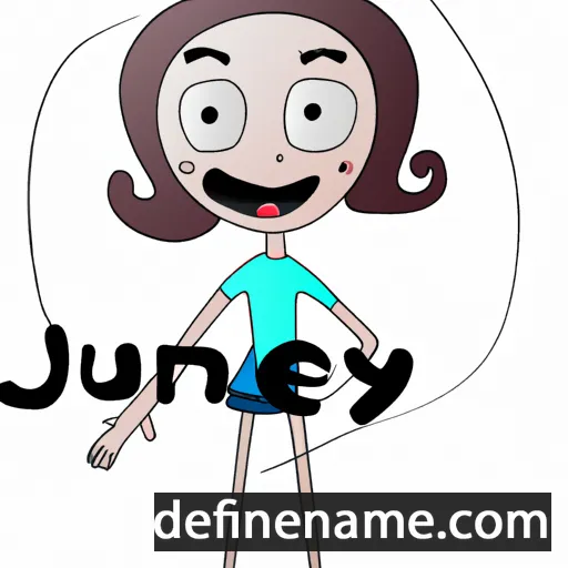 Junely cartoon